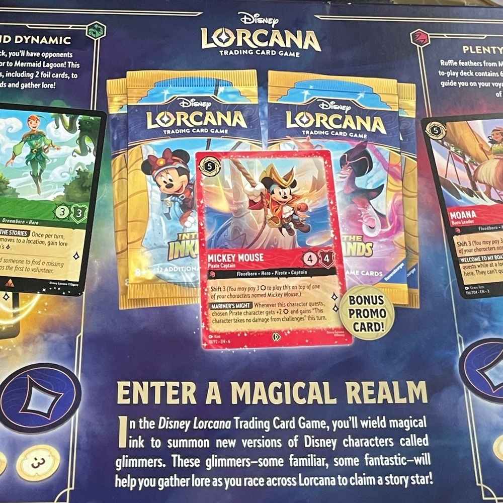 Disney Lorcana Trading Card Game Set - Picture 6 of 7